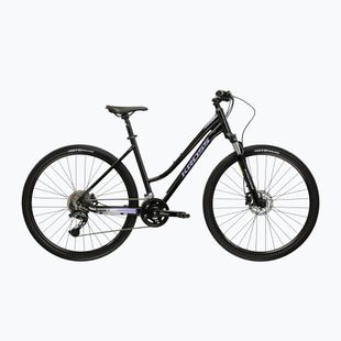 Crossbike Damen KROSS Evado 7.0 W Schwarz/Lila