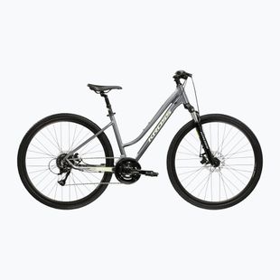 Damen-Crossrad KROSS Evado 3.0 In grey/green/gloss