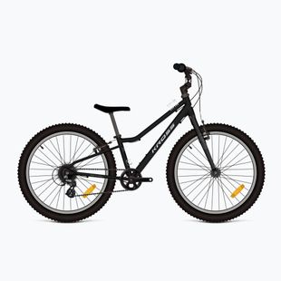 Kinderfahrrad KROSS Liftie 24 black/silver/gloss