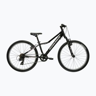 Kinderfahrrad KROSS Lea Jr 1.0 In black/silver/gloss