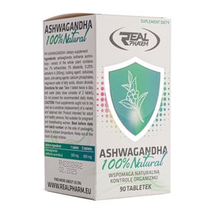 Ashwaganda Real Pharm 100% 90 Tabletten