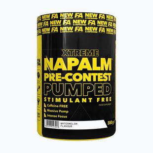 Fitness Authority Pre-Workout Napalm Pre-Contest Pumped Stimulant Free 350 g saure Wassermelone