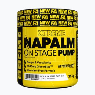 Pre-Workout-Booster Fitness Authority Napalm On Stage Pump 313 g mango/lemon