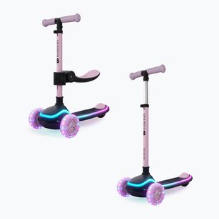 Dreirad-Roller Kinder Kinderkraft Raket Up pink