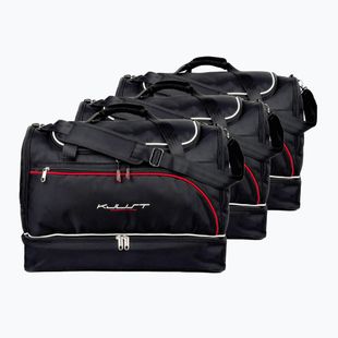 Gepäckträgertaschen-Set KJUST Alfa Romeo Mito Hatchback 2008-2018 3 Stk. Schwarz