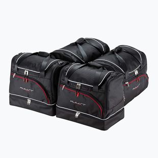 KJUST BMW 3 Coupe Kofferraumtaschen Set 2006-2013 4 Stück schwarz