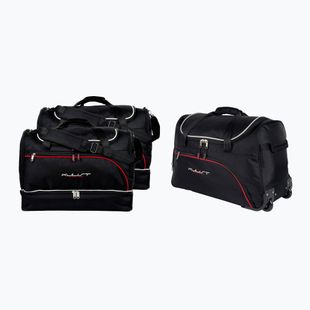 Gepäckträgertaschen-Set KJUST Kia Soul 2014-2016 3 Stk black