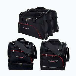 KJUST BMW 2 Active Tourer 2014-2021 Kofferraumtaschen Set 4 Stück schwarz