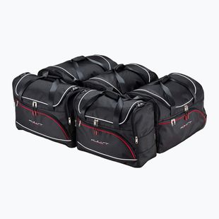 KJUST BMW X4 2014-2017 Kofferraumtaschen Set 5 Stück schwarz