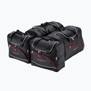 KJUST BMW 7L Kofferraumtaschen Set 2008-2015 4 Stück schwarz