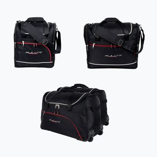 Gepäckträgertaschen-Set KJUST Infiniti Q50 Hybrid 2013-2017 4 Stk black