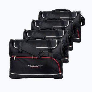Gepäckträgertaschen-Set KJUST Mercedes-Benz E Cabrio 2009-2016 4 Stk. Schwarz