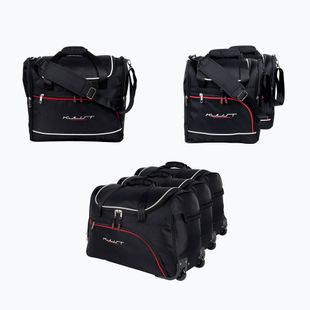 Gepäckträgertaschen-Set KJUST Peugeot Paartner 2008-2019 6 Stk. Schwarz