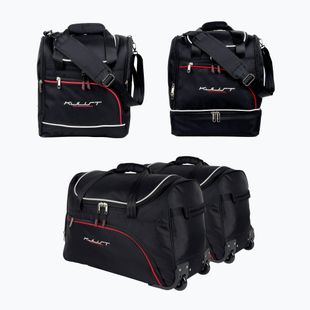 Gepäckträgertaschen-Set KJUST Opel Crossland X 2017+ 4 Stk. Schwarz