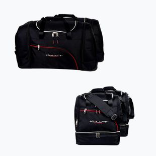 Gepäckträgertaschen-Set KJUST Nissan Leaf Electric 2017+ 4 Stk. Schwarz