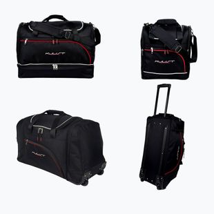 Gepäckträgertaschen-Set KJUST Subaru Impreza 2017+ 4 Stk. Schwarz