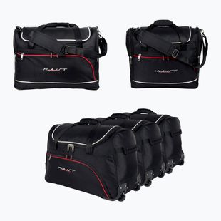 Gepäckträgertaschen-Set KJUST Renault Megane Grandtour 2016+ 5 Stk. Schwarz