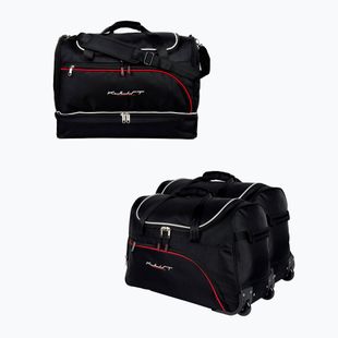 Gepäckträgertaschen-Set KJUST Peugeot E-2008 2019+ 3 Stk. Schwarz