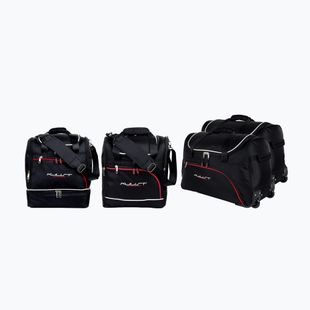 Gepäckträgertaschen-Set KJUST Cupra Leon Hatchback 2021+ 4 Stk. Schwarz