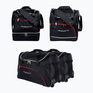 Gepäckträgertaschen-Set KJUST Opel Astra Hatchback PHEV 2021+ 4 Stk. Schwarz