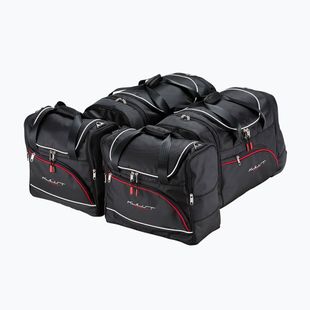 Gepäckträgertaschen-Set KJUST Mercedes-Benz S Long MHEV 2020+ 4 Stk. Schwarz