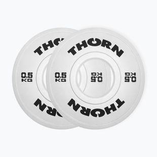 Gewichtszusatz THORN FIT Fractional 2 x 1 kg white/black