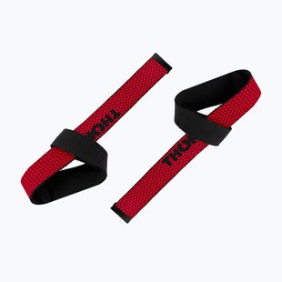 Zughilfen THORN FIT Lifting Straps Anti-Slip red