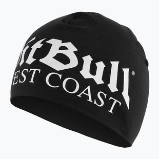 Pitbull West Coast Wintermütze Altes Logo schwarz