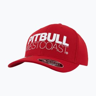 Pitbull Snapback Seascape rote Baseballmütze
