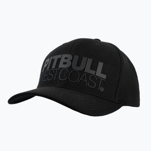 Pitbull Snapback Seascape schwarz/rot drucken Baseballkappe