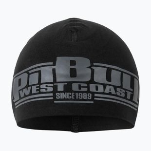 Pitbull West Coast Beanie Classic Boxing Wintermütze schwarz/schwarz