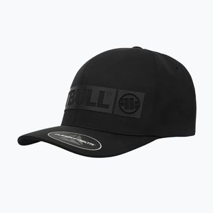 Pitbull Full Cap ,,Hilltop" Stretch Fitted schwarz