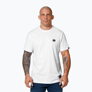 Herren-T-Shirt Pitbull West Coast T-S Small Logo white