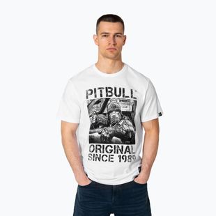 Herren Pitbull Drive T-shirt weiß