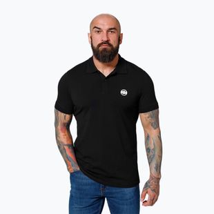 Poloshirt für Männer Pitbull West Coast Polo Jersey Small Logo black