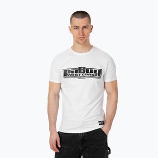 Pitbull Classic Boxing Herren-T-Shirt weiß