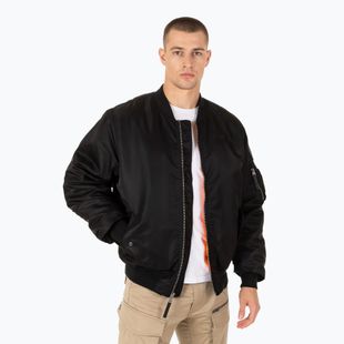 Pitbull West Coast Herrenjacke Ma 1 Verano Bomber schwarz
