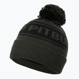 Wintermütze Herren Pitbull Beanie Vermel olive/black