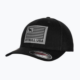 Herren Pitbull Mesh Full Cap Pitbull Usa Multicam schwarz