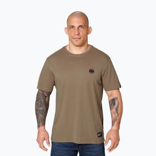 Pitbull West Coast Frauen-T-Shirt Small Logo Kojote braun