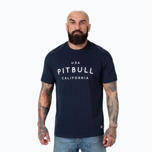 Shirt Herren Pitbull Usa Cal dark navy