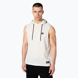 Herren Tank Top Pitbull Mercado Hilltop Hooded Sleeveless weiß