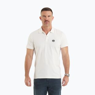 Poloshirt für Männer Pitbull West Coast Polo Jersey Small Logo white