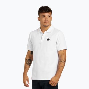 Herren Pitbull West Coast Rockey Polo Shirt weiß