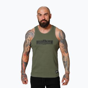 Tank Top Herren Pitbull Boxing Tank Top olive