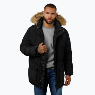 Jacke Herren Pitbull Forest Hooded Parka black