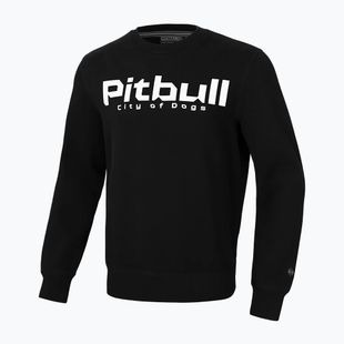Herren Pitbull West Coast Crewneck City Of Dogs Sweatshirt schwarz
