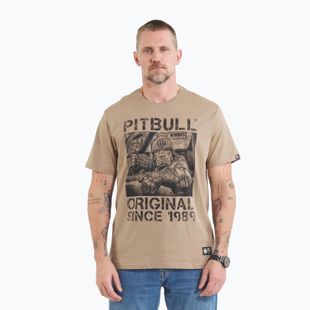 Pitbull Drive dunkelsand Herren-T-Shirt