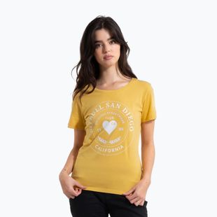 Shirt Damen Pitbull Heartie pale yellow