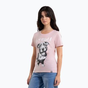 Shirt Damen Pitbull Puppy 2 powder pink